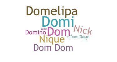ชื่อเล่น - Dominique