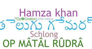 ชื่อเล่น - HamzaKhan
