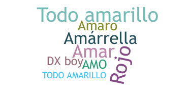 ชื่อเล่น - Amarillo