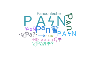 ชื่อเล่น - Pan