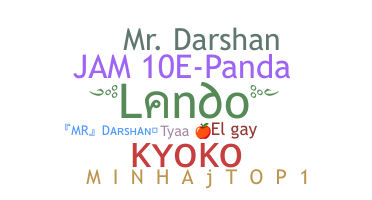 ชื่อเล่น - MrDarshan