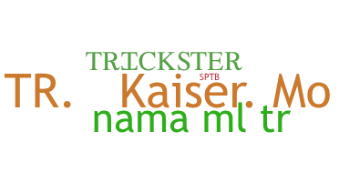 ชื่อเล่น - trickster