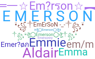 ชื่อเล่น - Emerson