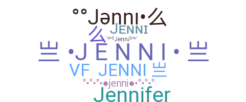 ชื่อเล่น - Jenni
