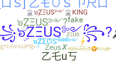 ชื่อเล่น - Zeus