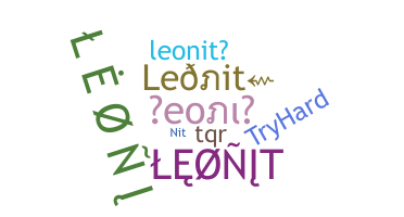 ชื่อเล่น - Leonit