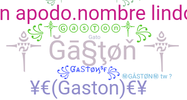ชื่อเล่น - Gaston