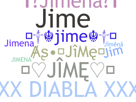 ชื่อเล่น - jime