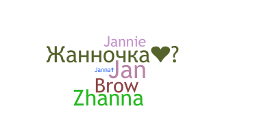 ชื่อเล่น - Janna