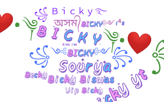 ชื่อเล่น - Bicky