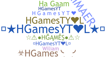 ชื่อเล่น - Hgames