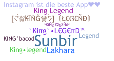 ชื่อเล่น - KingLegend