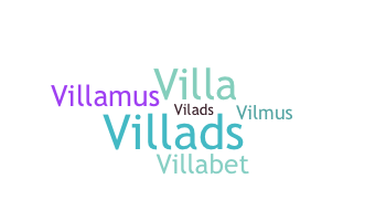 ชื่อเล่น - Villads