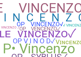 ชื่อเล่น - Vincenzo