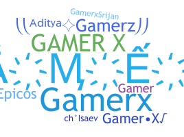 ชื่อเล่น - GaMeRX