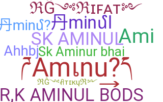 ชื่อเล่น - Aminul