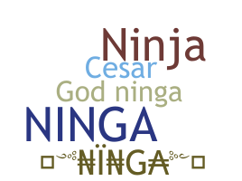 ชื่อเล่น - Ninga