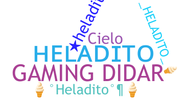 ชื่อเล่น - heladito