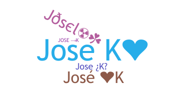 ชื่อเล่น - JoseK