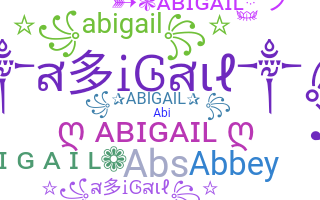 ชื่อเล่น - Abigail