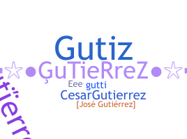 ชื่อเล่น - Gutierrez