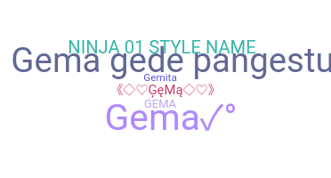 ชื่อเล่น - Gema