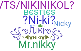 ชื่อเล่น - Niki