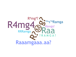 ชื่อเล่น - Ramga