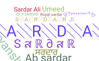 ชื่อเล่น - Sardar