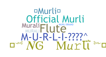ชื่อเล่น - Murli