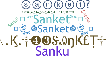ชื่อเล่น - Sanket