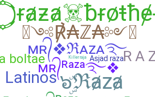 ชื่อเล่น - Raza