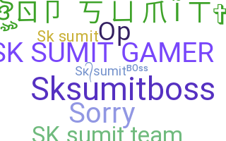 ชื่อเล่น - SKSUMIT