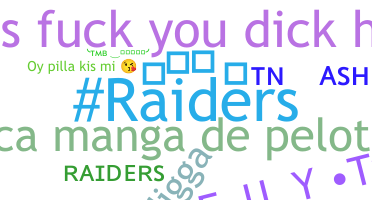 ชื่อเล่น - Raiders