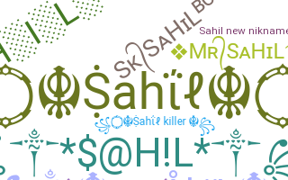 ชื่อเล่น - Sahil