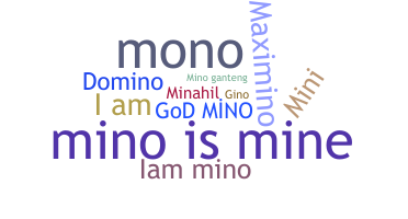 ชื่อเล่น - Mino