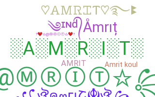 ชื่อเล่น - Amrit