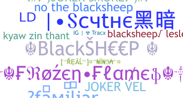 ชื่อเล่น - blacksheep