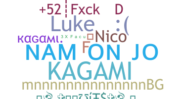ชื่อเล่น - Kagami