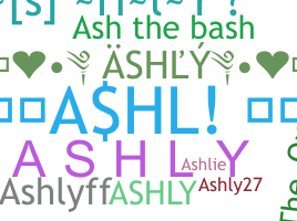 ชื่อเล่น - Ashly