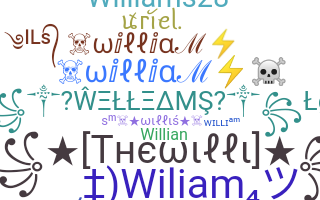 ชื่อเล่น - Williams