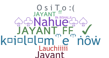 ชื่อเล่น - Jayantff
