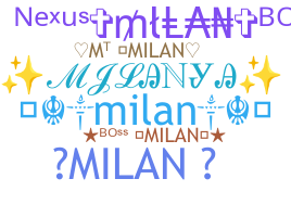 ชื่อเล่น - Milan