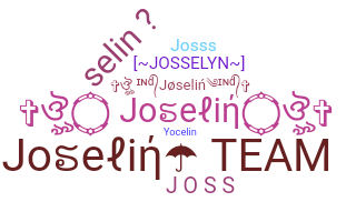 ชื่อเล่น - Joselin