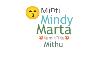 ชื่อเล่น - Minti