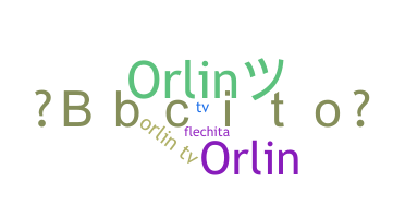 ชื่อเล่น - orlin