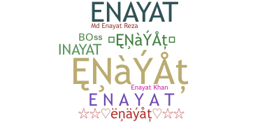 ชื่อเล่น - Enayat