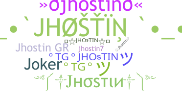 ชื่อเล่น - Jhostin
