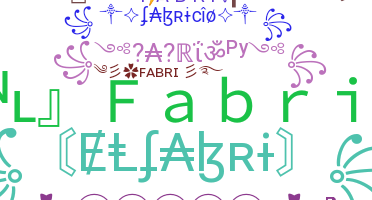 ชื่อเล่น - Fabri