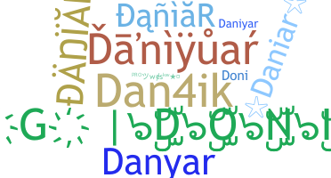 ชื่อเล่น - Daniar